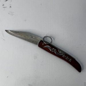 چاقوی ضامن‌دار چوبی ۱۰ اینچی